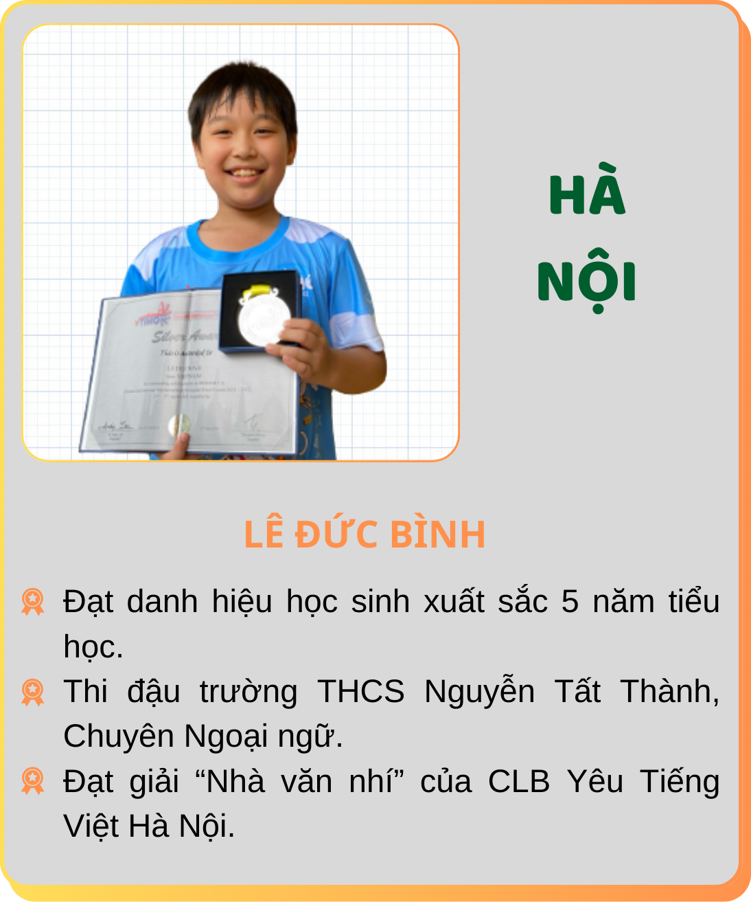 Landingpage - Thành tích học viên khóa trước