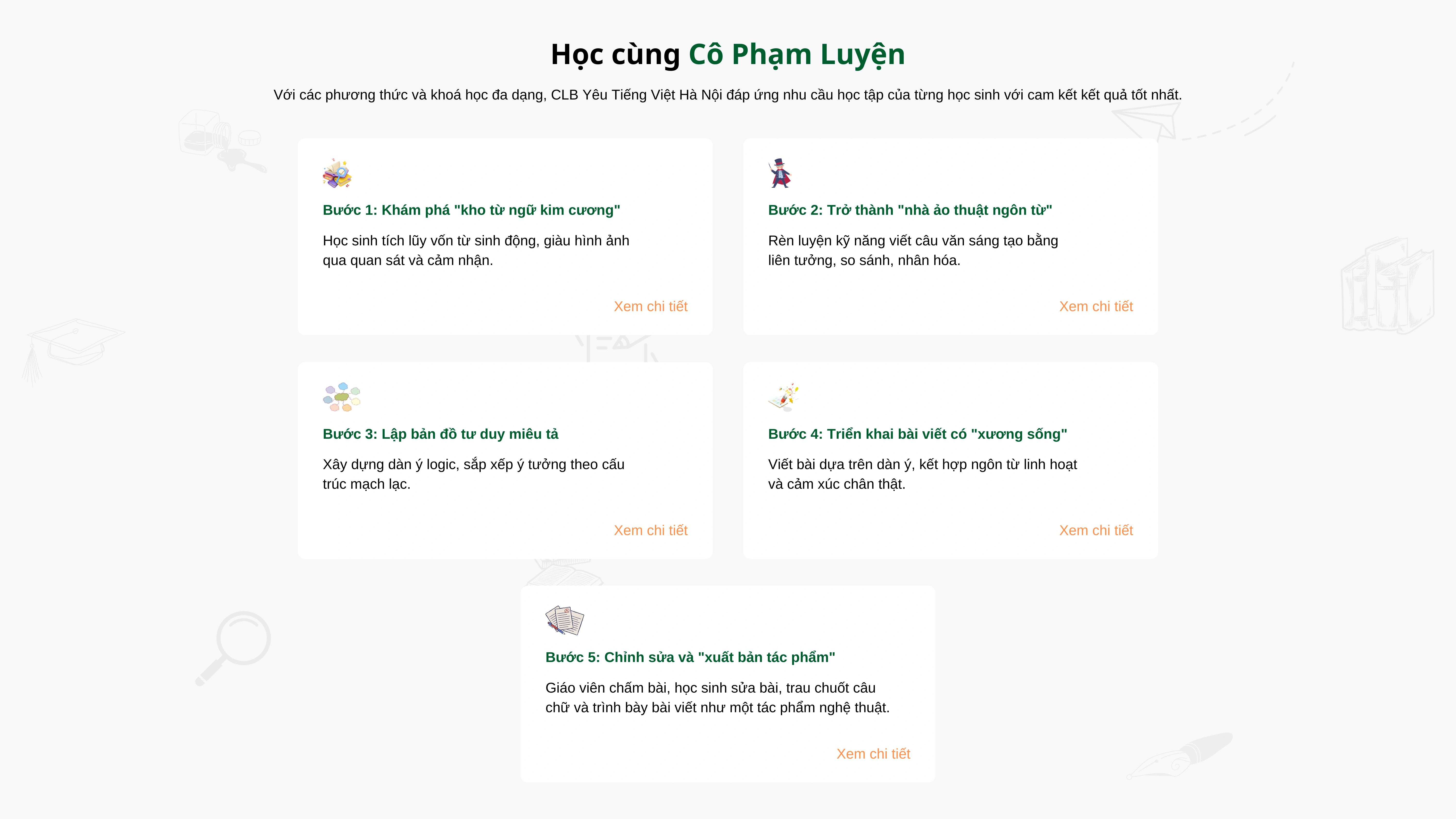 Học cùng cô Phạm Luyện