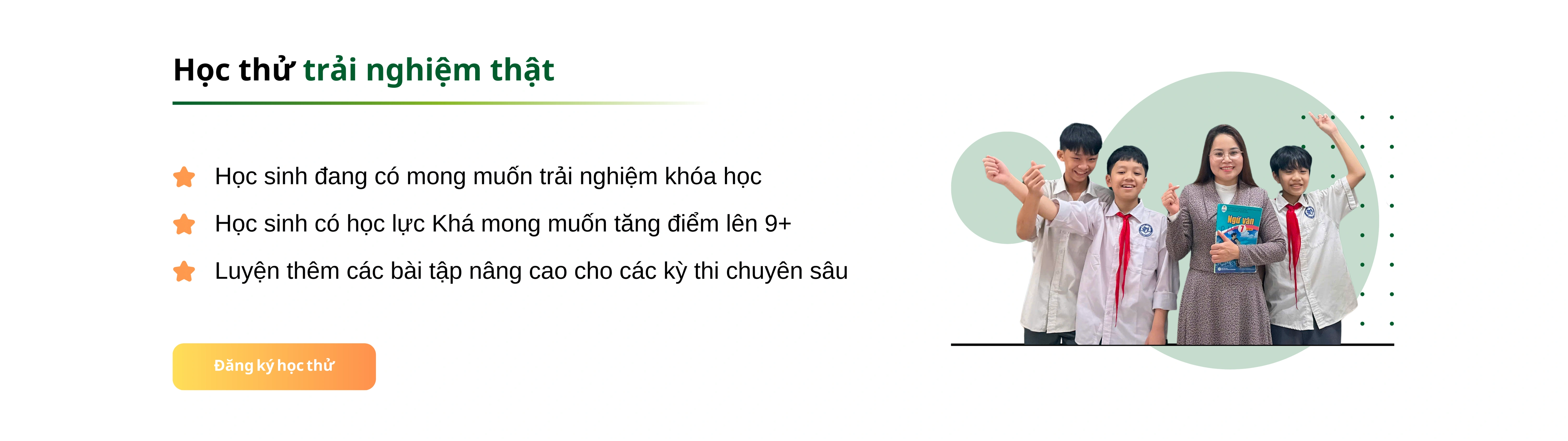 Học thử trải nghiệm thật